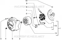Flywheel magneto