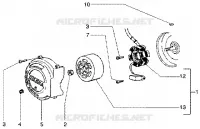 Flywheel magneto
