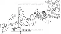 Flywheel magneto