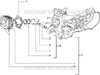 Ensemble cylindre-piston-axe de piston