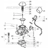 Carburateur (Walbro-Keihin)