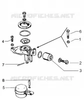 Pieces composant le carburateur