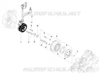 Volant magnetique