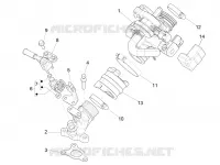 Corps papillon - Injecteur - Raccord d'admission