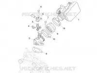 Boitier papillon - Injecteur - Pipe d'admission