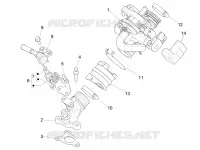 Boitier papillon - Injecteur - Pipe d'admission