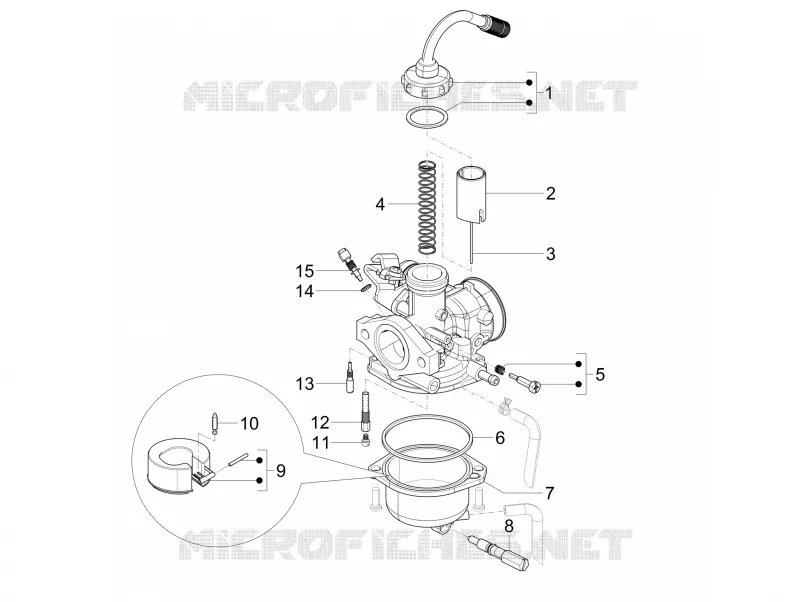 Composants de carburateur