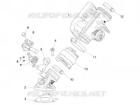 Boitier papillon - Injecteur - Pipe d'admission