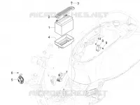 Relais - Batterie - Avertisseur sonore