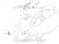 Relais - Batterie - Avertisseur sonore