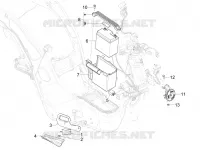 Relais - Batterie - Avertisseur sonore