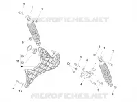 Protection centrale - Repose-pieds