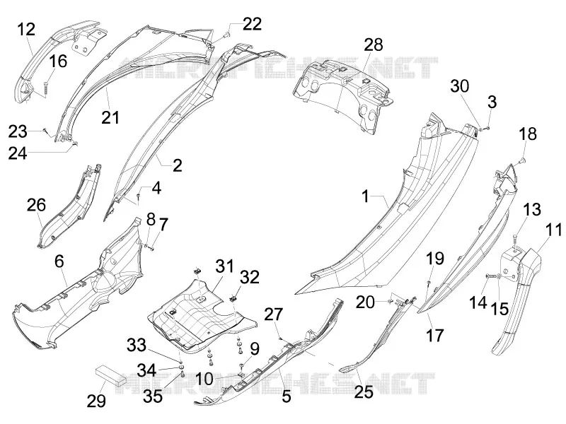 Couvertures laterales - Spoiler