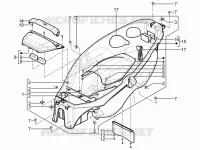 Logement casque - Dessous de selle