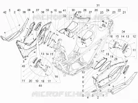 Protection centrale - Repose-pieds