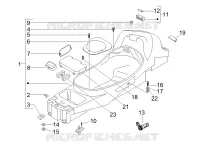 Logement casque - Dessous de selle