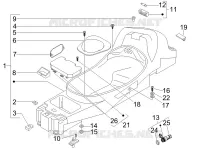 Logement casque - Dessous de selle