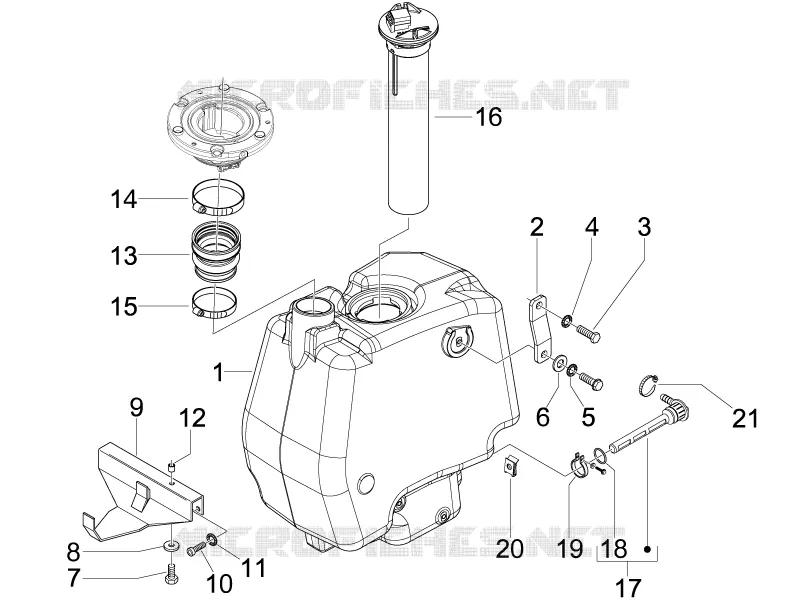 Réservoir carburant