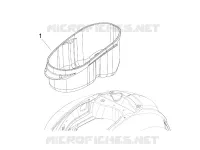 Logement casque - Dessous de selle
