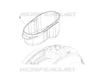 Logement casque - Dessous de selle