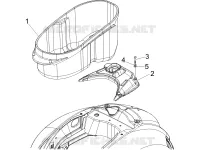 Logement casque - Dessous de selle