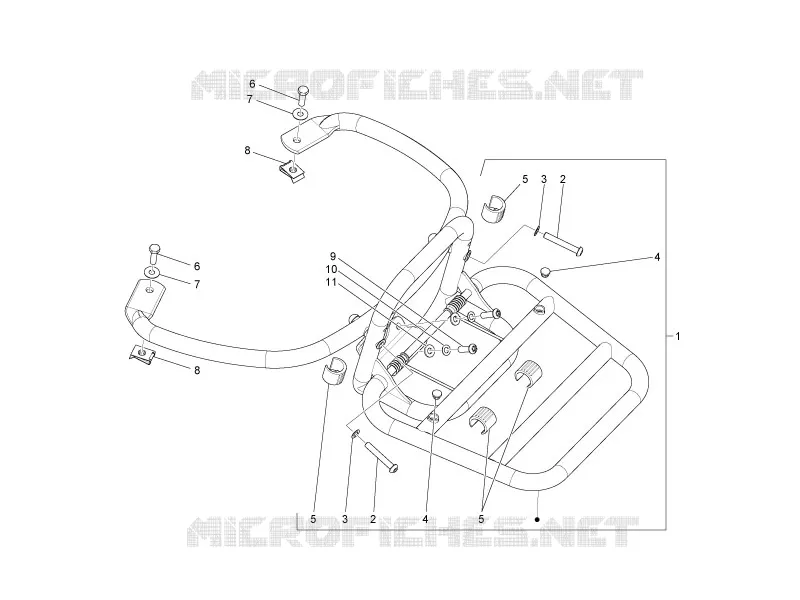 Porte-bagages arrière