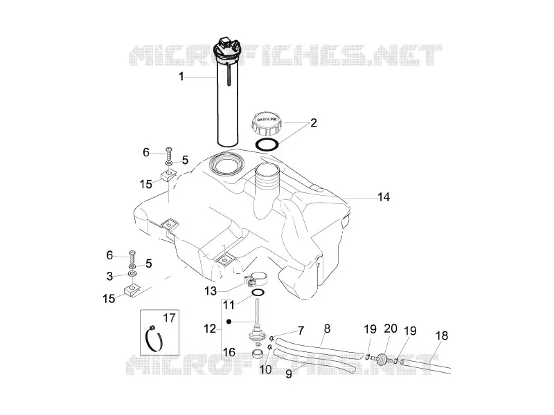 Réservoir carburant