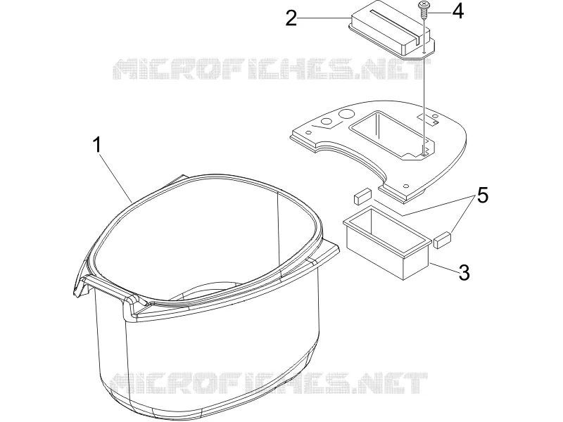 Logement casque - Dessous de selle