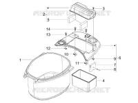 Logement casque - Dessous de selle