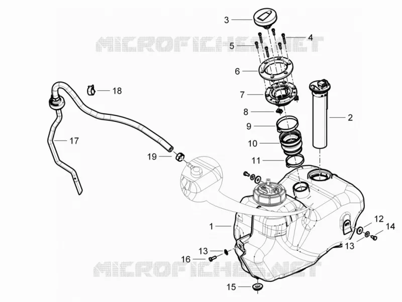 Réservoir carburant