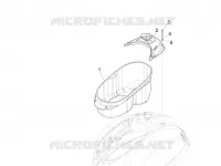 Logement casque - Dessous de selle