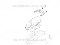 Logement casque - Dessous de selle