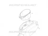 Logement casque - Dessous de selle