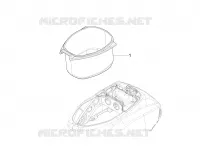 Logement casque - Dessous de selle