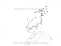 Logement casque - Dessous de selle