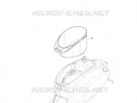 Logement casque - Dessous de selle