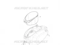 Logement casque - Dessous de selle