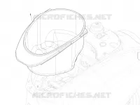 Logement casque - Dessous de selle