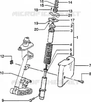 Ensemble cylindre-piston-axe de piston