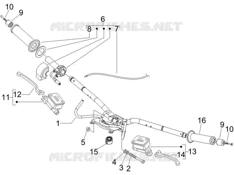 Guidon - Maître cylindre