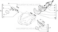 Headlamp-turn signal lamp