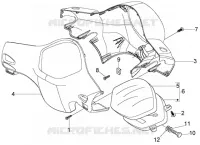 Speedometer kms.-handlebar covers