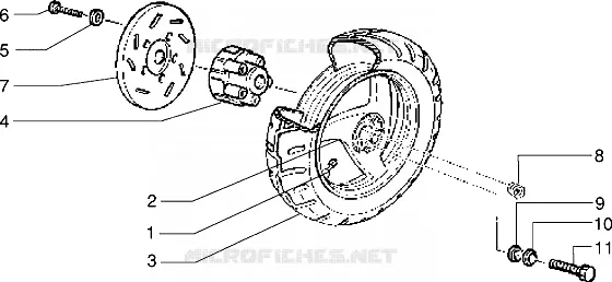 Roue AR.