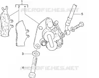 Front brake caliper