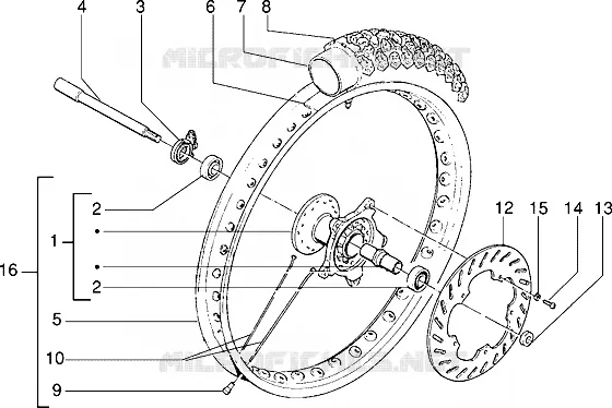 Roue AV.