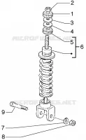 Rear shock absorber