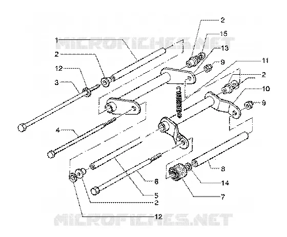Swinging arm