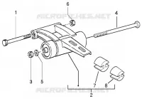 Swinging arm