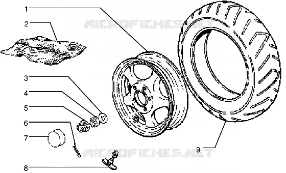 Roue AR.