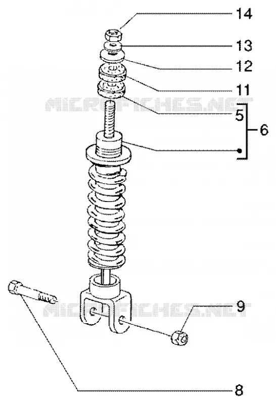 Rear damper